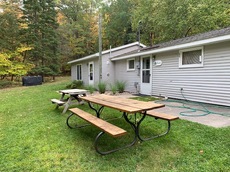 Picnic tables